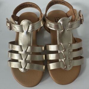 Gap Metallic Strappy Sandals - Size 7 [NEVER WORN]